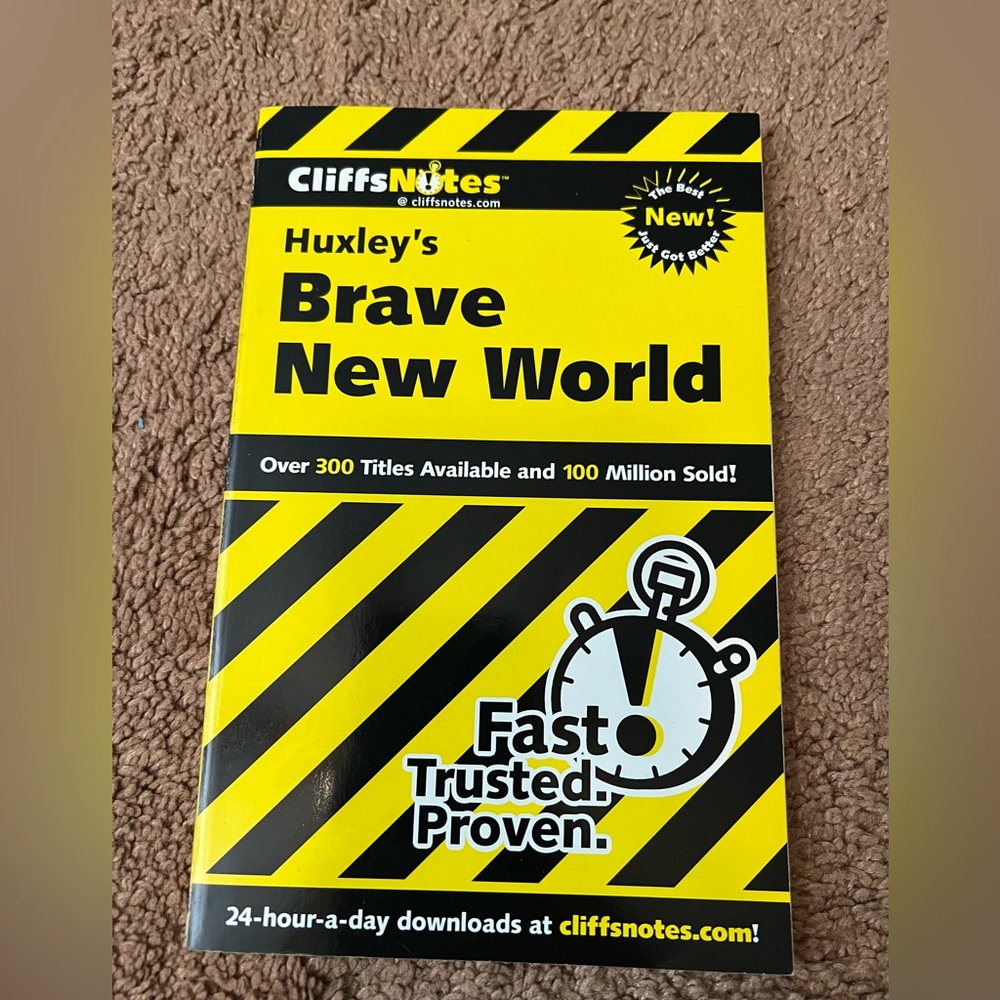 CliffsNotes on Huxley's Brave New World